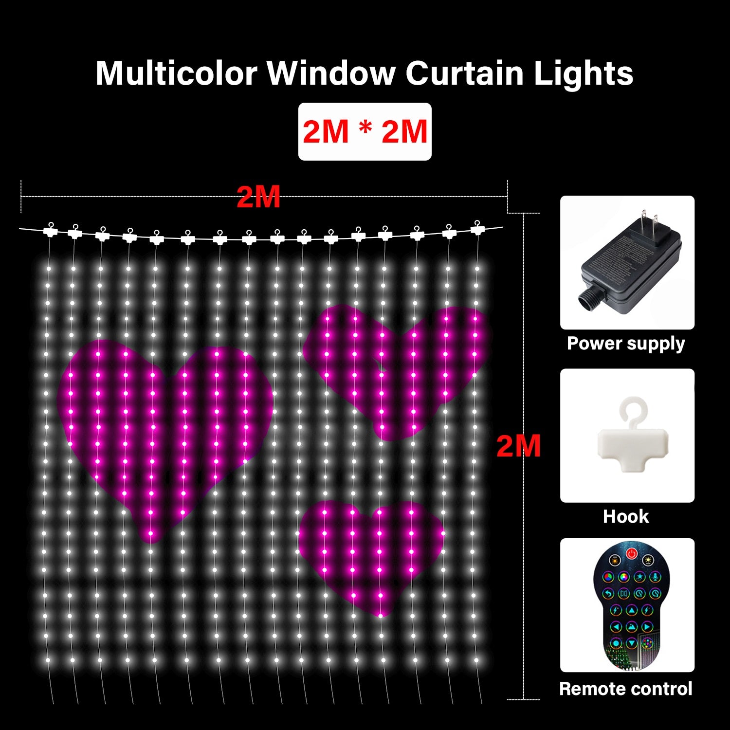 Magical RGB String Curtain π