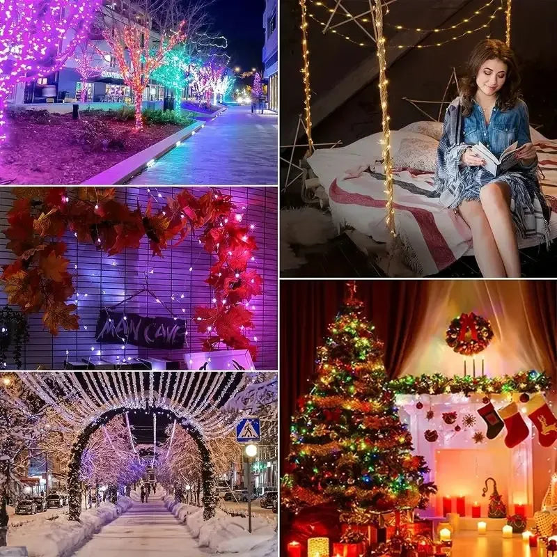 "Christmas lights"
"Bluetooth fairy lights"
"Sound activated lights"
"Waterproof LED string lights"
"DIY ambient lighting"
"Holiday decoration lights"
"Music sync lights"
"Smart LED Christmas lights"
"Outdoor and indoor fairy lights"
"RGB copper string lights"