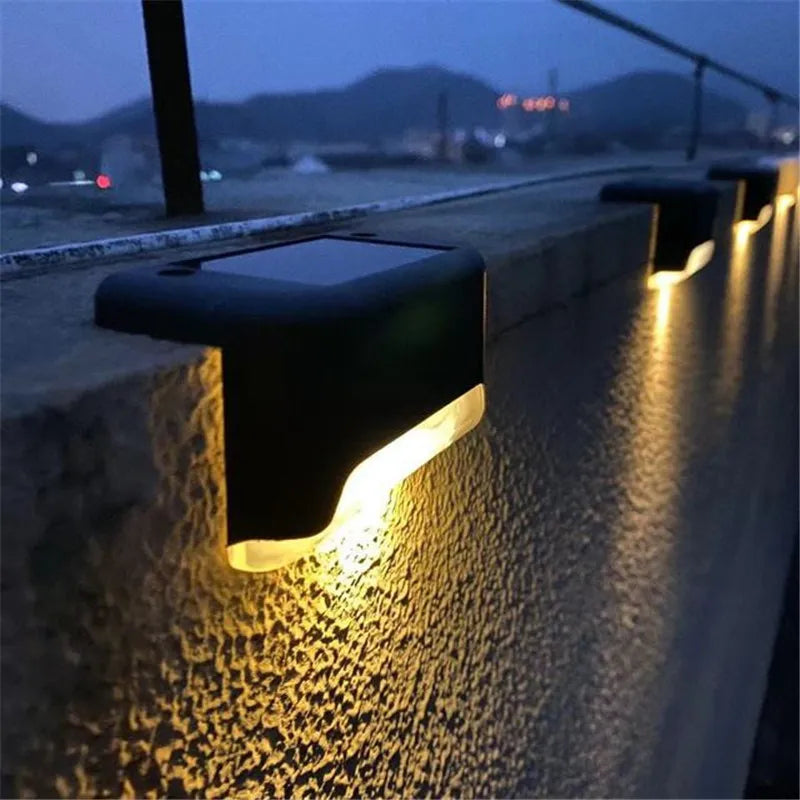 LED Solar Lamp Path Staircase Waterproof Outdoor Wall Lightš”