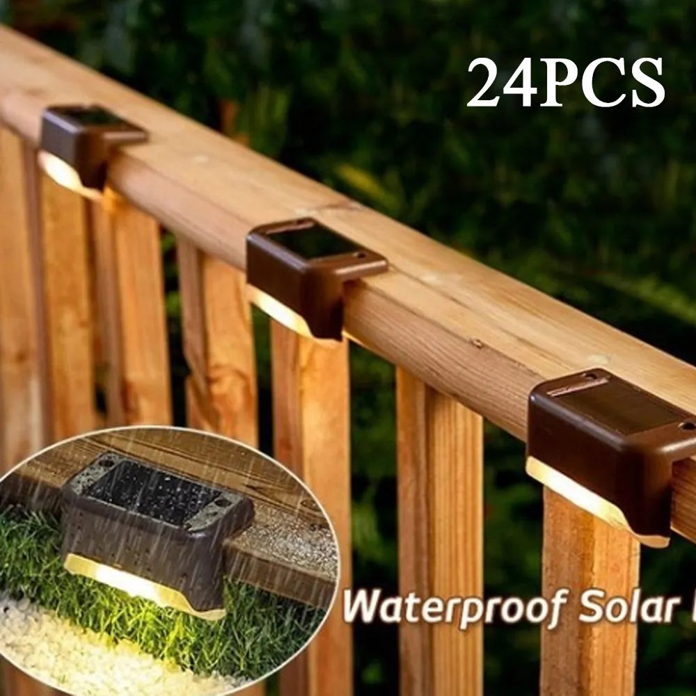 LED Solar Lamp Path Staircase Waterproof Outdoor Wall Lightš”