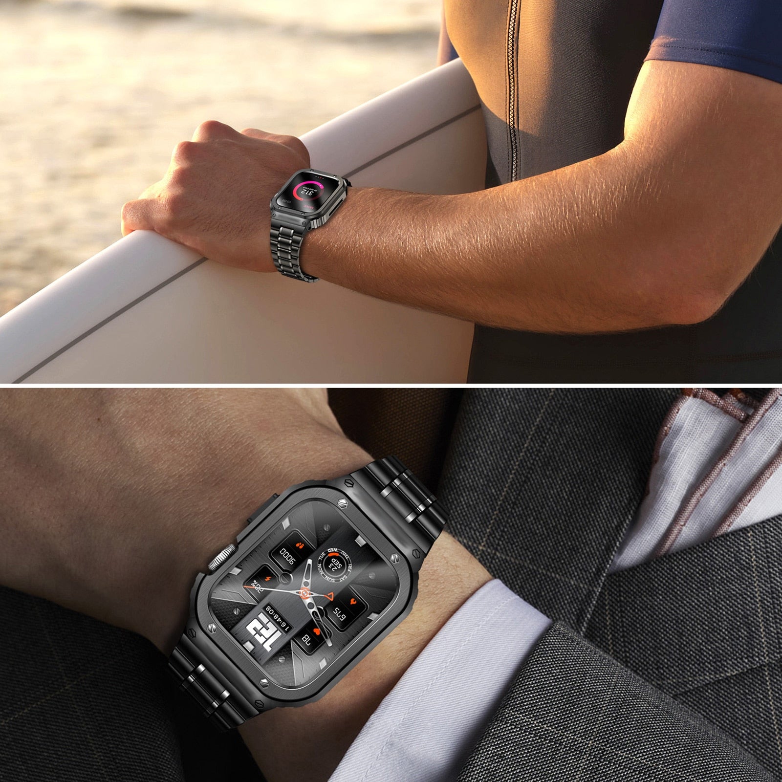 "apple watch se" "apple watch strap" "apple watch hermes" "apple watch aluminum vs stainless steel" "aluminium case apple watch" "apple watch series 3 hermes" "graphite stainless steel case with milanese loop" "case apple watch ultra"