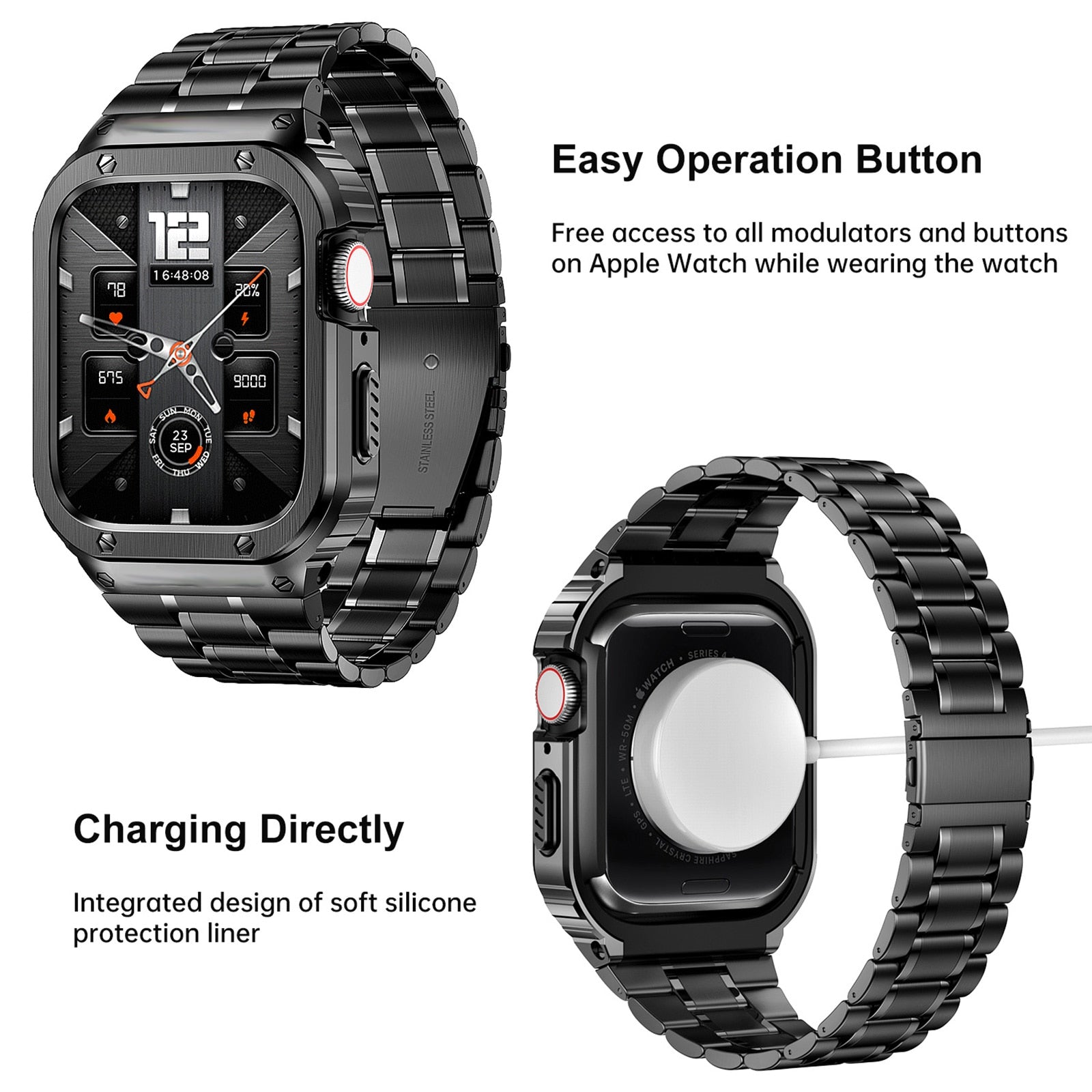 "apple watch se" "apple watch strap" "apple watch hermes" "apple watch aluminum vs stainless steel" "aluminium case apple watch" "apple watch series 3 hermes" "graphite stainless steel case with milanese loop" "case apple watch ultra"