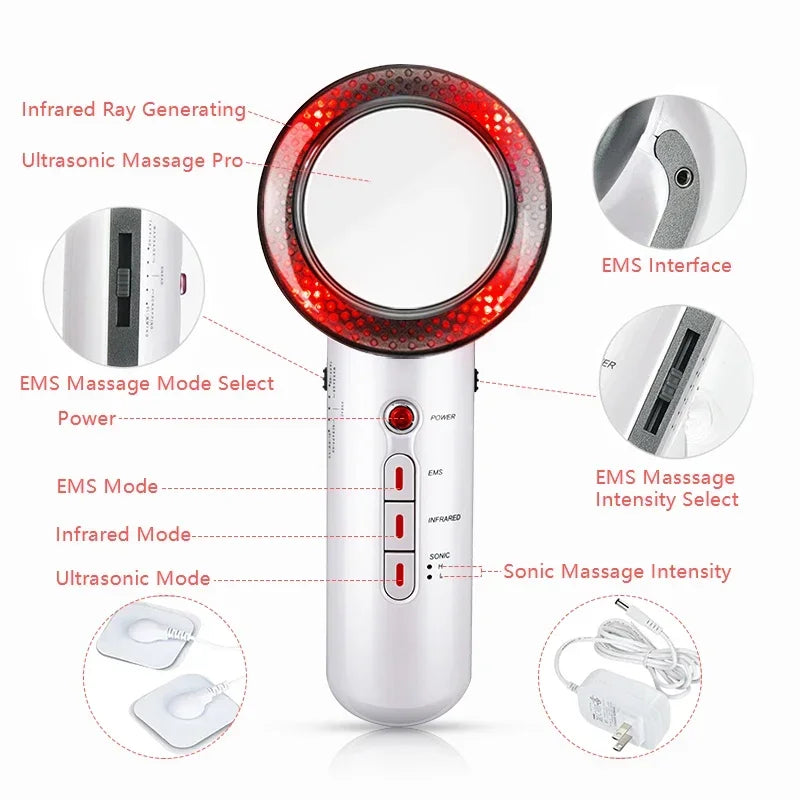 "Ultrasonic Cavitation Massager"
"EMS Slimming Device"
"Infrared Skin Rejuvenation"
"Fat Burning Massager"
"Anti-Wrinkle Skin Device"