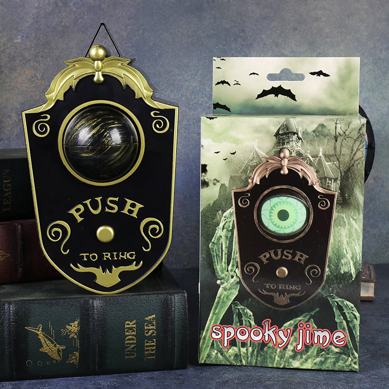 "Halloween doorbell"
"Spooky home decor"
"Haunted house decoration"
"Halloween decoration"
"Scary doorbell"
"halloween one-eyed doorbell"
"halloween eye doorbell"
"eyeball doorbell animated halloween decoration"
"halloween doorbell eyeball"
"doorbell halloween"