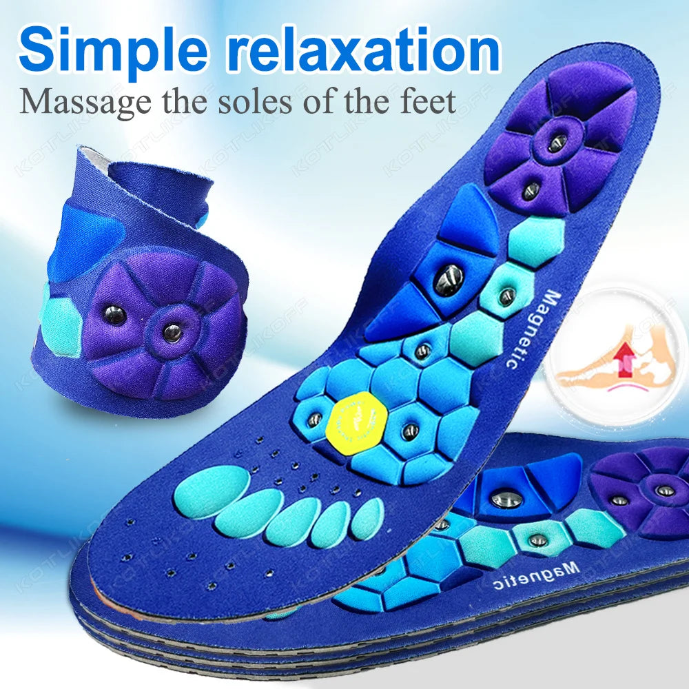 "Magnetic Acupressure Insoles"
"Magnetic insoles for pain relief"
"Acupressure insoles"
"Foot pain relief insoles"
"Acupressure therapy insoles"
"Insoles for better circulation"
"Therapeutic insoles for foot pain"
"Insoles for foot health"
"Magnetic insoles for energy"
"Pain relief insoles for plantar fasciitis"
"Best insoles for arthritis pain"
"Foot insoles for stress relief"
"Comfort insoles for walking"
"Energy boosting insoles"