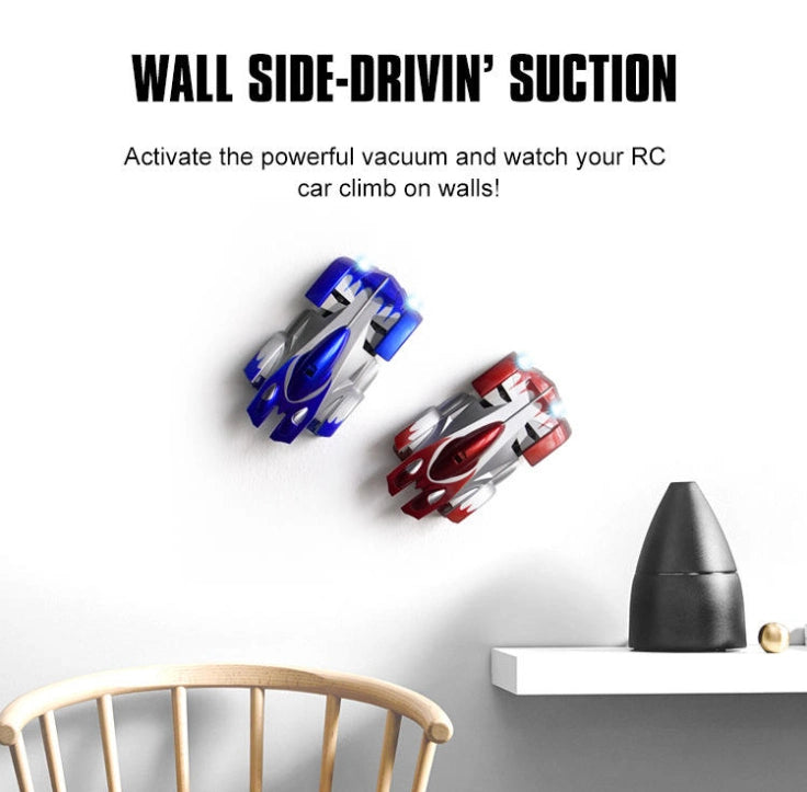 "RC Anti Gravity Car Spider""Remote Control Car,Wall Climbing Car,Gravity Defying 360 Degree Rotating Stunt RC Car with LED Light,Wall Climbing Land Dual-Mode Toy Car for Kids"