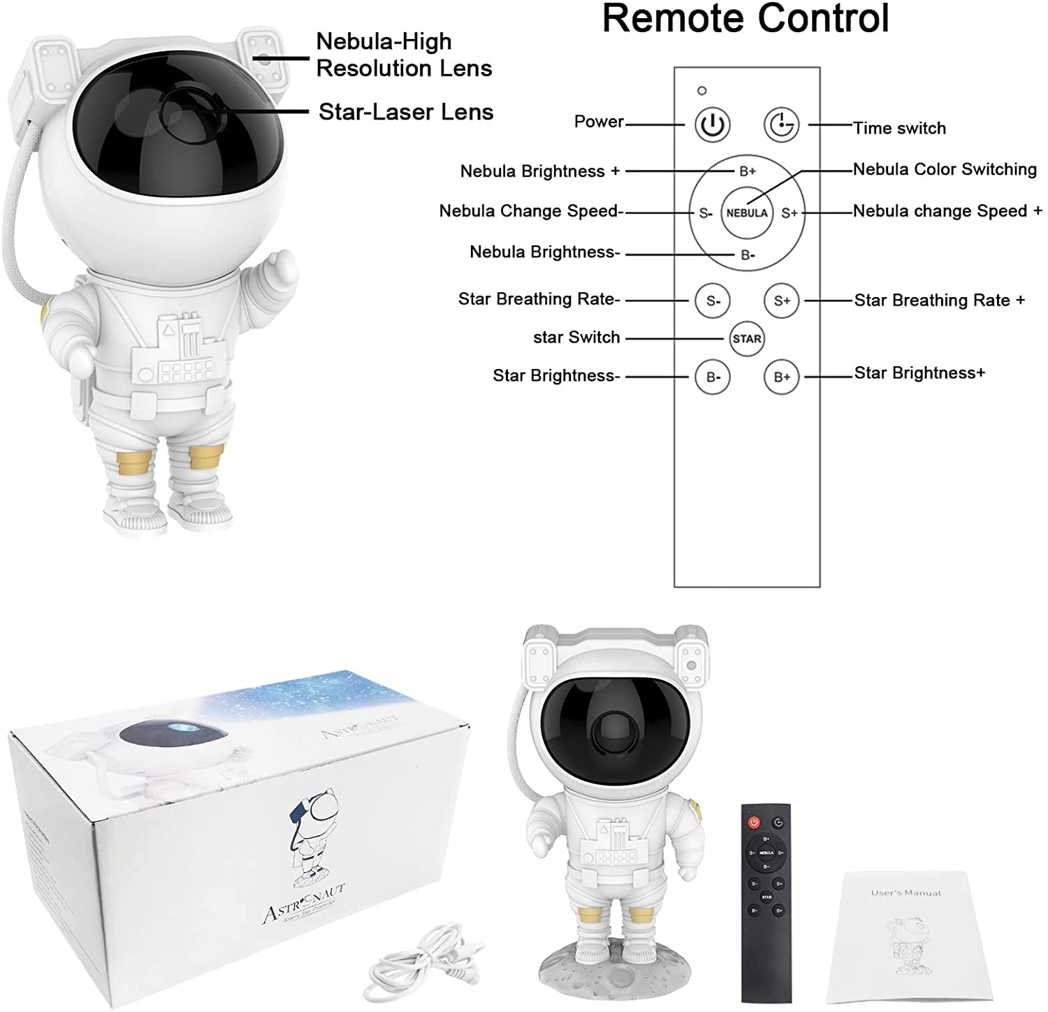  "galaxy lights" "star light projector" "astronaut galaxy projector" "best galaxy projector" "astronaut starry sky projector manual" "astronaut nebula projector manual" "galaxy light astronaut" "popoco galaxy projector"