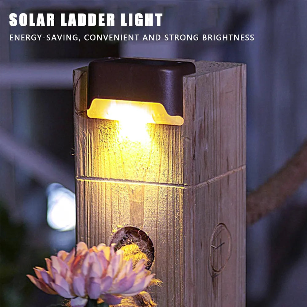 LED Solar Lamp Path Staircase Waterproof Outdoor Wall Light💡