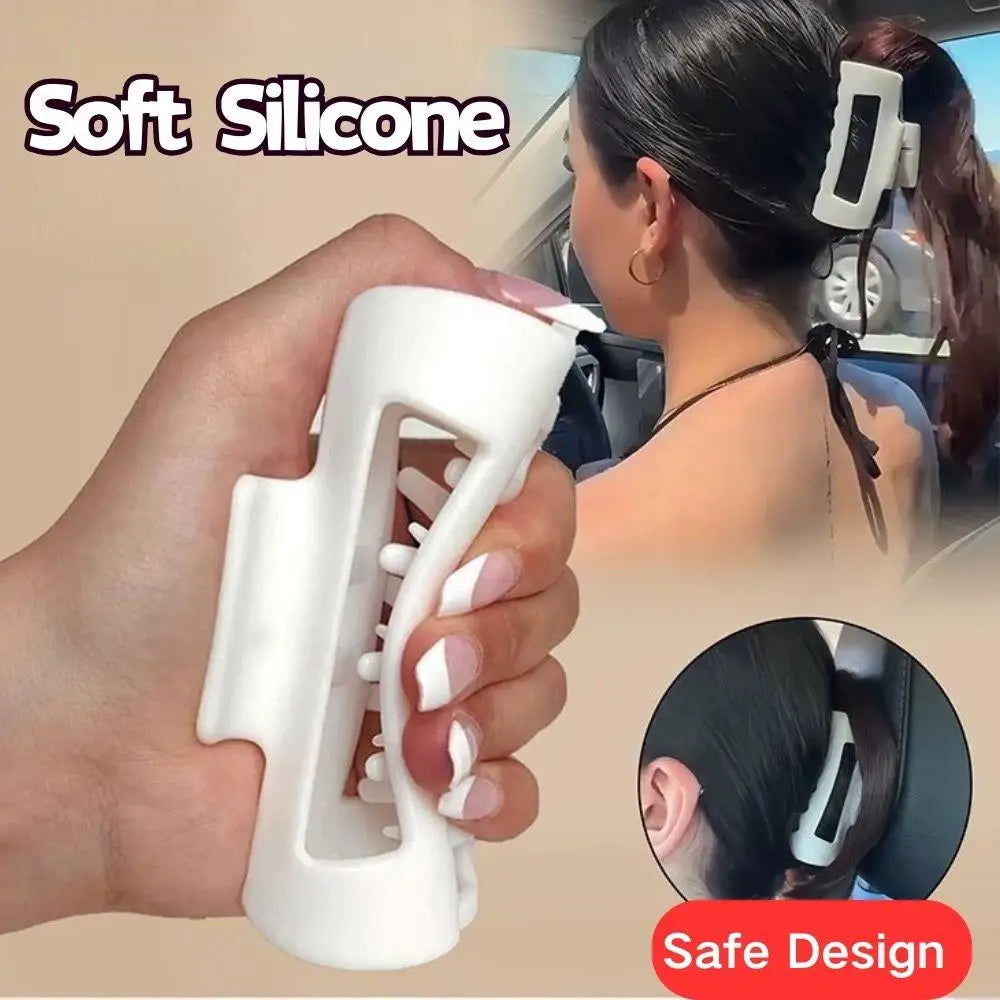  "Soft Silicone Hair Clip" "silicone hair claw clips" "flexible silicone claw clip" "silicone hair clip shark tank" "hair claw clip silicone mold" "silicone hair barrettes" "soft hair clip"